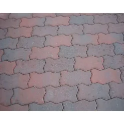 Pihakivi Rudus Unikivi 80 225x112,5x80 mm sileä punamusta