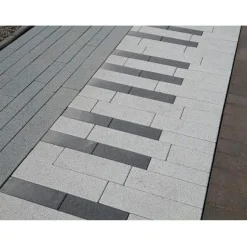 Pihakivisarja Rudus Piano-kivet 80 mm hiekkapuhallettu autere