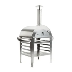 Pizzauuni GrillSymbol Pizzo Inox, jalustalla, 100x81x182cm