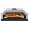 Pizzauuni keraamisella kivellä kaasu tai hiiligrilliin