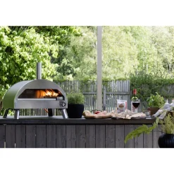 Pizzauuni Venture Home Kerang, kaasulämmitteinen, hopea
