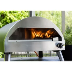 Pizzauuni Venture Home Kerang, kaasulämmitteinen, hopea