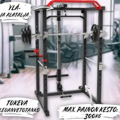 Power Rack kyykkyhäkki Nordcore Core 110x140x220 cm