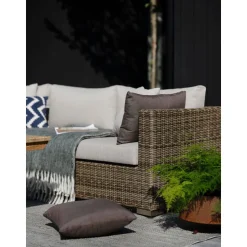 Päätymoduuli Brafab Ninja, ruskea/beige