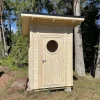 Puucee-paketti Pikkuvihreä 2.25 m² Green Toilet -kompostikäymälällä