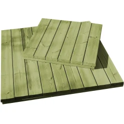 Puulaatta L1651 500x500x16 mm vihreä