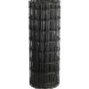 Puutarha-aita Hortus 5x10cm 2,1mm 10m 0% PVC musta