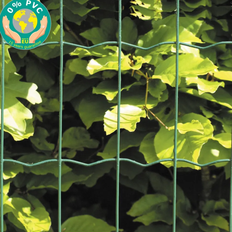 Puutarha-aita Hortus 5x10cm 1,5x25m 0% PVC vihreä