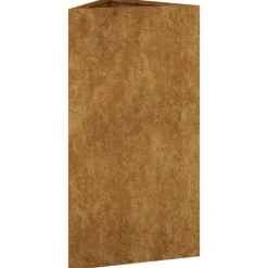 Puutarhakukkalaatikko 40x34,5x75 cm corten-teräs