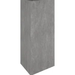 Puutarhakukkalaatikko 40x34,5x75 cm corten-teräs