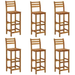 Puutarhan bistrosarja 5-osainen täysi akasiapuu (54389)