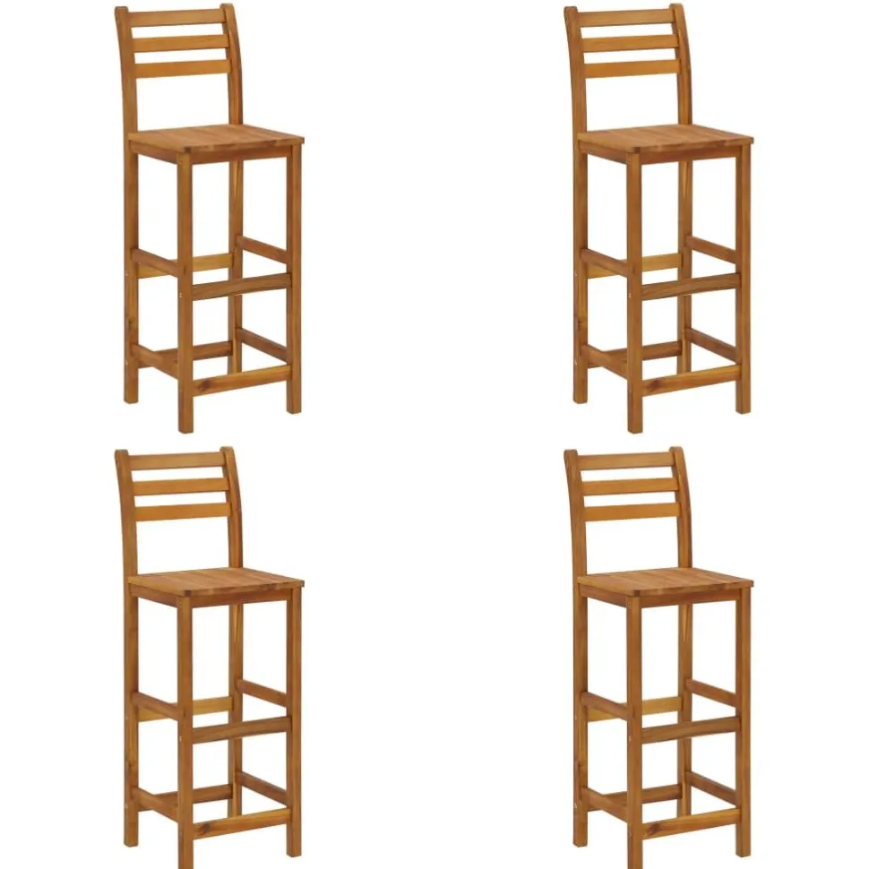 Puutarhan bistrosarja 5-osainen täysi akasiapuu (54389)
