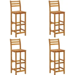 Puutarhan bistrosarja 5-osainen täysi akasiapuu (54381)