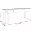 Puutarhapenkki hunajanruskea 110x38x45 cm, mänty