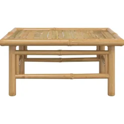 Puutarhapöytä 65x55x30 cm bambu