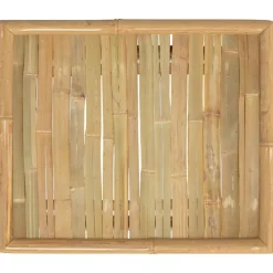 Puutarhapöytä 65x55x30 cm bambu