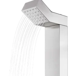 Puutarhasuihku 220cm ruostumaton teräs