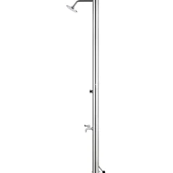 Puutarhasuihku 215 cm ruostumaton teräs