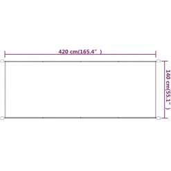 Pystymarkiisi 60x270 cm Oxford-kangas sininen