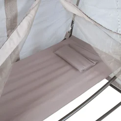 Riippumatto Home4You SUNDAY katoksella, taupe, beige