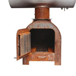 Savustusgrilli GrillSymbol Smoky Beast Silver, 65x165x160cm