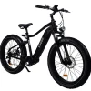 Sähkömaastopyörä Swoop Fatbike Attacker, 26x4", 7 vaihdetta, musta