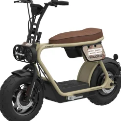 Sähköskootteri Coopop Rugged, 25km/h, khaki