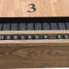 Shuffleboard Nordcore 2-IN-1, sis. 8 nappulaa, vahapullo, harja, 2 pistelaskuria ja keilaussetti, 9`