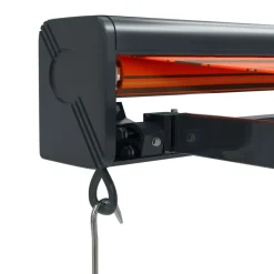 Sisäänkelattava markiisi oranssiruskea 4x3 m kangas/alumiini