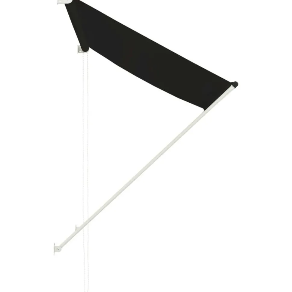 Sisäänkelattava markiisi 150x150 cm antrasiitti