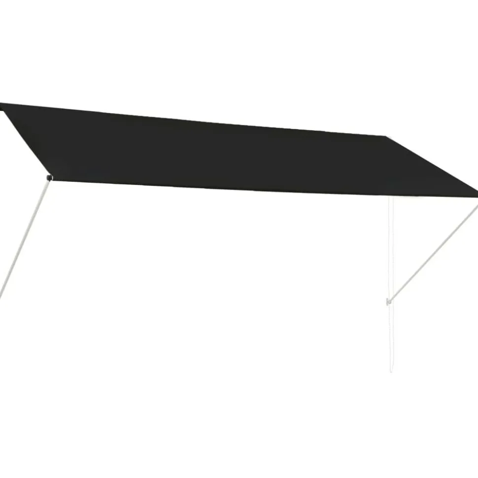 Sisäänkelattava markiisi 300x150 cm antrasiitti
