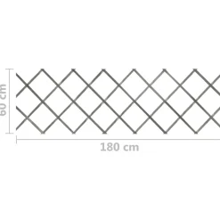 Säleaidat 5 kpl kuusi 180x30 cm harmaa