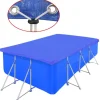 Suorakaiteen muotoinen uima-altaan suoja 540x207 cm