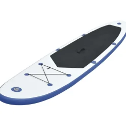 SUP-lautasetti, ilmatäytteinen, 360cm, sininen/valkoinen