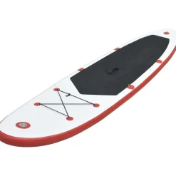 SUP-lautasetti, ilmatäytteinen, 390cm, punainen/valkoinen