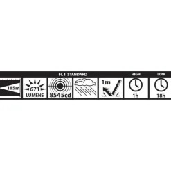 Taskulamppu Maglite Mag-Tac Rechargeable Plain 671lm
