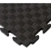 Tatamimatto React, 100x100x2 cm, musta/harmaa