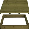 Terassielementti kehikko ja laatta 980x980x140mm OUTLET vihreä