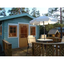 Terassielementti Tammiston Puu pohjakehikko T01R 980x980 mm ruskea