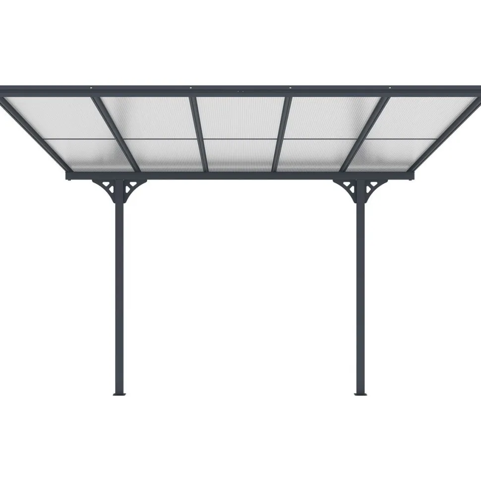 Terassikatos Fornorth 313x300x225-270cm harmaa