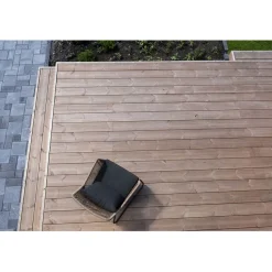 Terassilauta Lunawood ProFix 2 SHP 26x140x4500mm mänty Thermo-D lämpökäsitelty