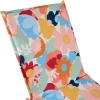 Terassituolin pehmuste Home4You NORDIC kukkakuosi 55x190x5 cm, monivärinen
