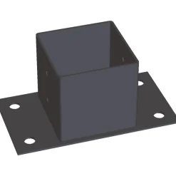 Tolpanjalka Jabo 96x96x150mm valkoinen