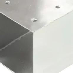 Tolppaliitin T-muoto galvanoitu metalli 101x101mm