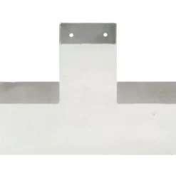 Tolppaliitin X-muoto galvanoitu metalli 91x91mm
