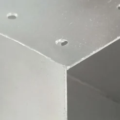Tolppaliitin Y-muoto galvanoitu metalli 71x71mm