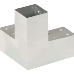 Tolppaliitin Y-muoto galvanoitu metalli 71x71mm