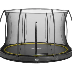Trampoliini Salta Comfort Edition Inground Ø366cm musta sis. turvaverkko