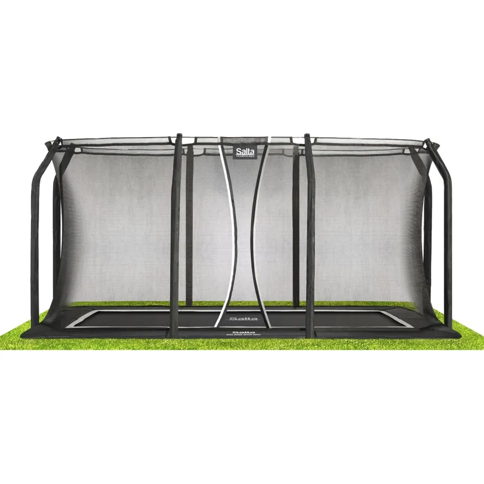 Trampoliini Salta Royal Baseground 214x305cm musta sis. turvaverkko
