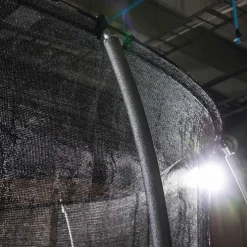 Trampoliini Stratos turvaverkolla suorakaide eri kokoja